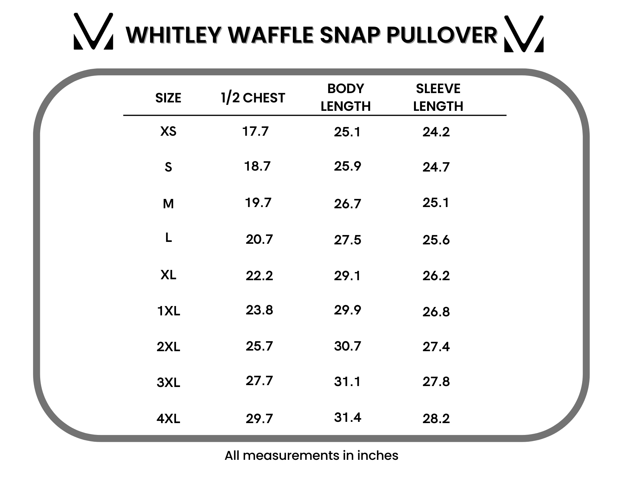 Whitley Waffle Snap Pullover - Black